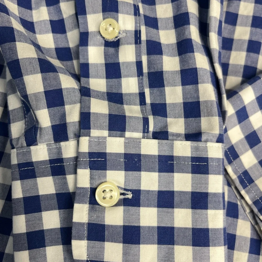 Imperfect Polo Ralph Lauren cotton long sleeve button down non iron shirt 2XB/2G